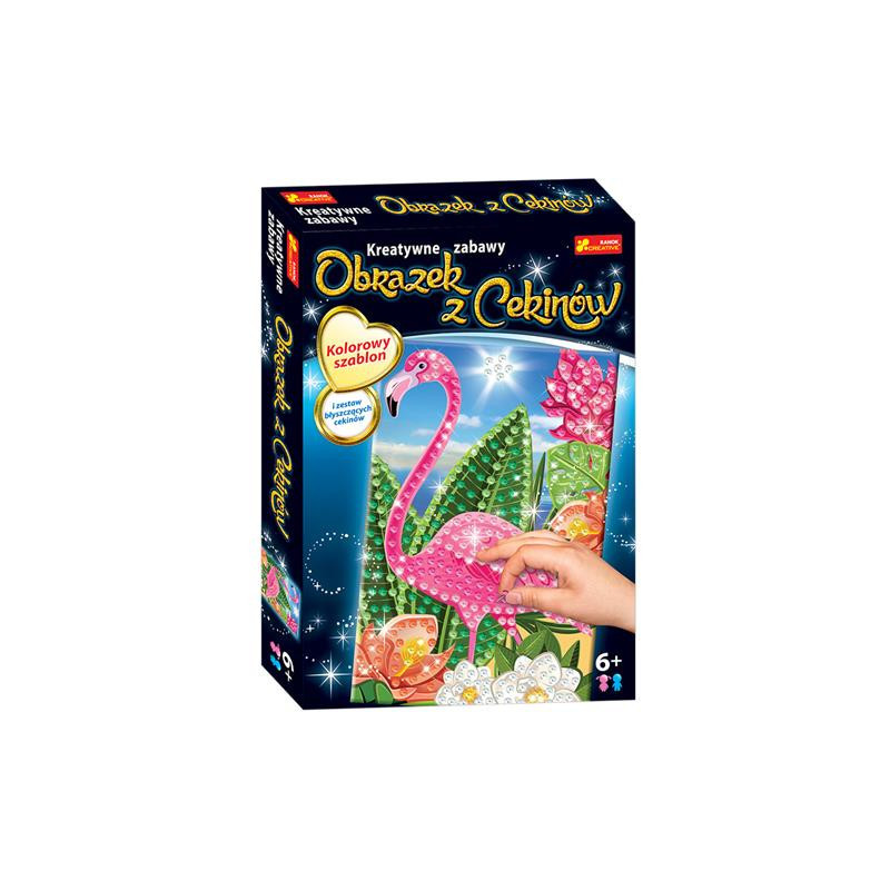 Cekinowy obrazek Flaming 43909