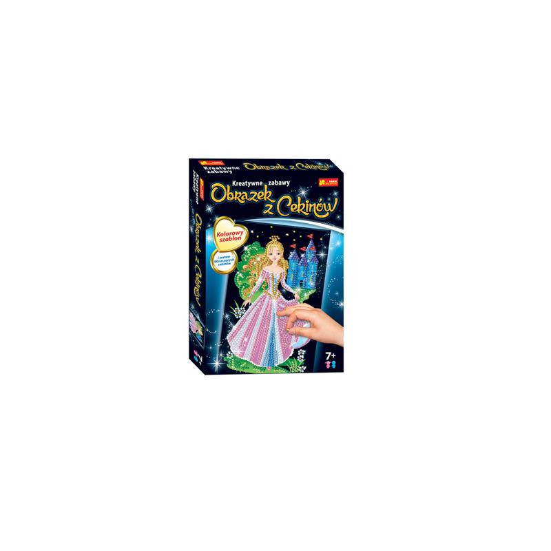 Cekinowy obrazek Królewna 22126