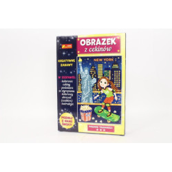 Cekinowy obrazek Podróże małe i duże USA 52017