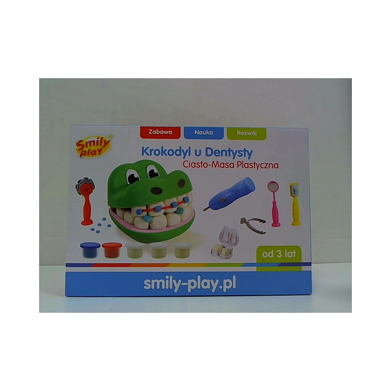 Ciasto-masa plast.krokod.SmilyPlay SP83346 33466