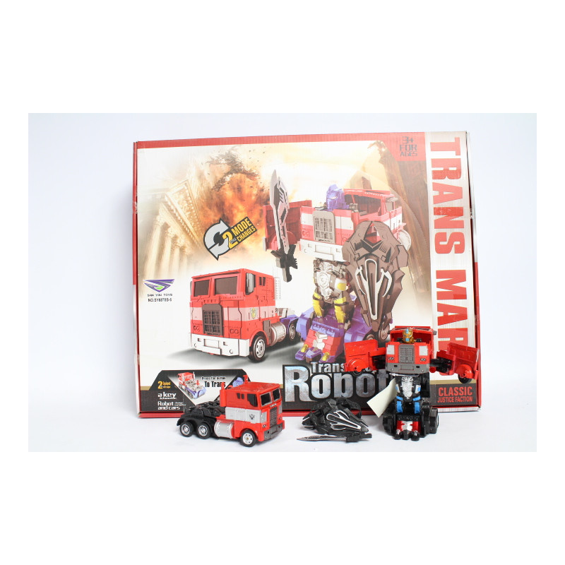 Ciężarówka-robot 12cm napęd HXSY19 21172