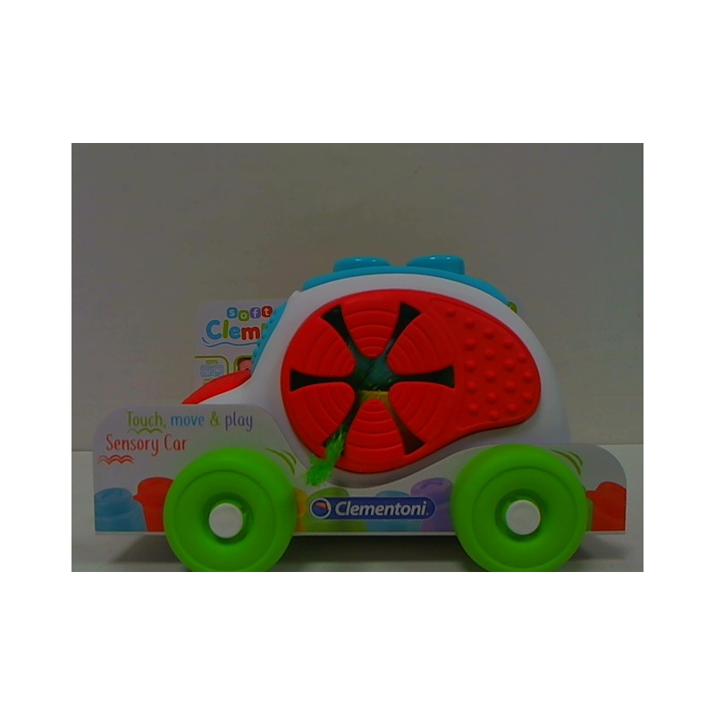 CLE BABY Clemmy autko z klockami 17315