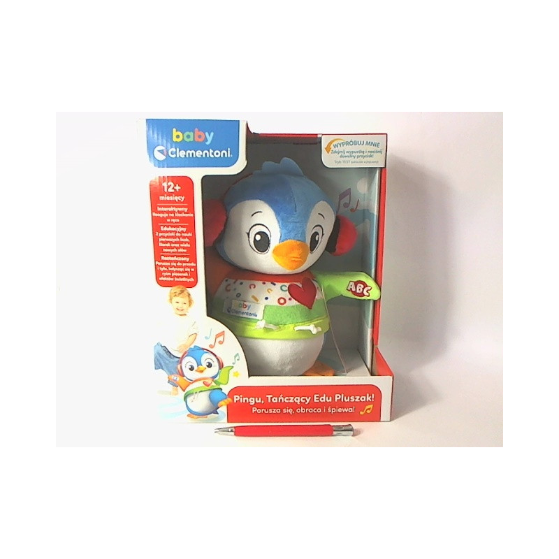 CLE BABY Pingu tańczący Edu Pluszak 50717