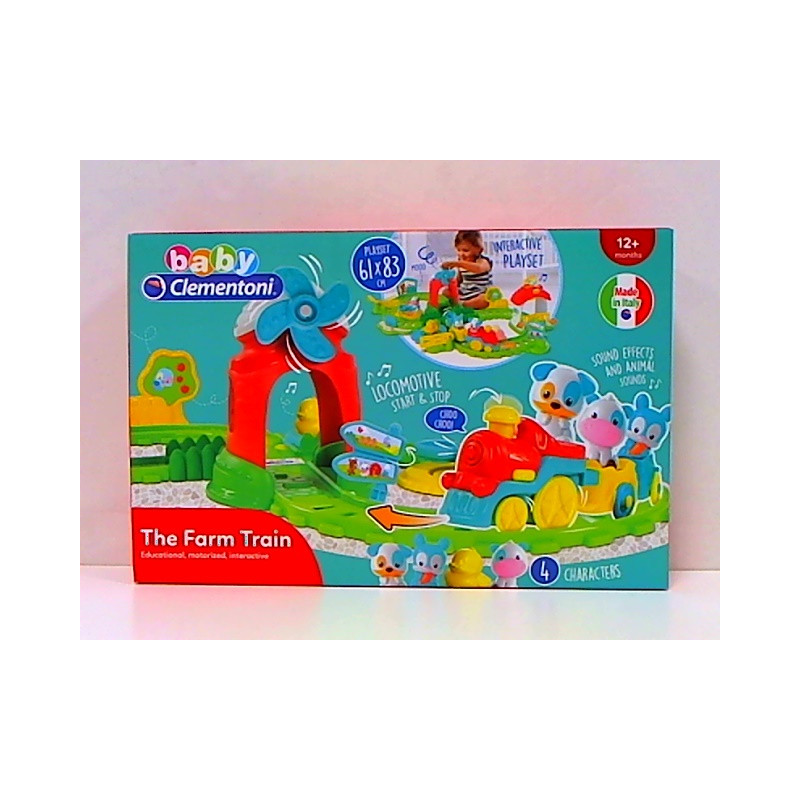 CLE BABY pociąg Farmera z dźwiękami 17391