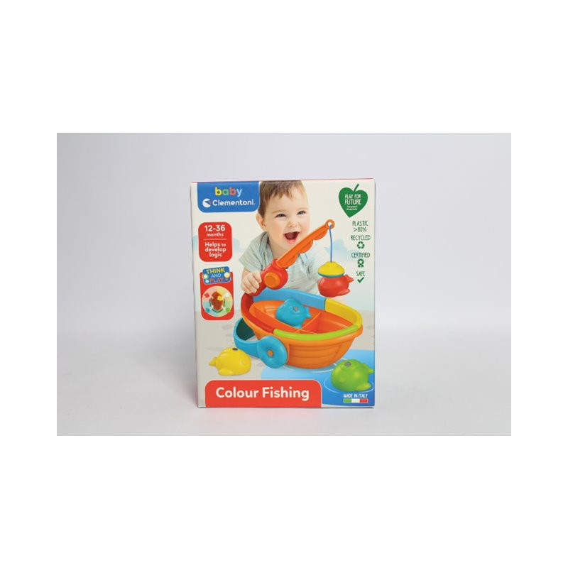 CLE BABY Wędka z łódką - zabawka logiczna 17717