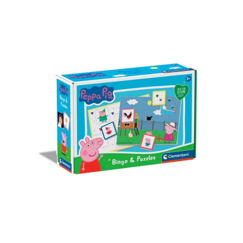 CLE Gra Bingo Świnki Peppy 16737