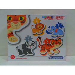 CLE Moje pierwsze puzzle Wild Animals 20810
