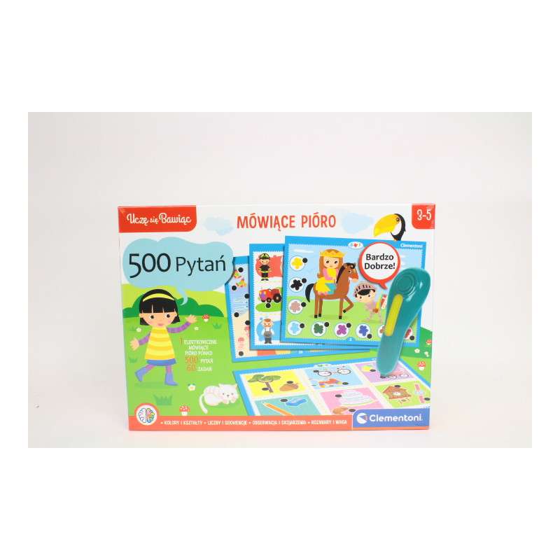 CLE Mówiące pióro 500 pytań 50782