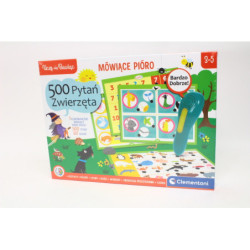CLE Mówiące pióro 500 pytań Zwierzęta 50781