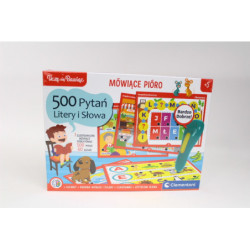 CLE Mówiące pióro 500pytań Litery 50780