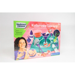 CLE Naukowa zabawa Kolorowe lakiery do pazn.50793