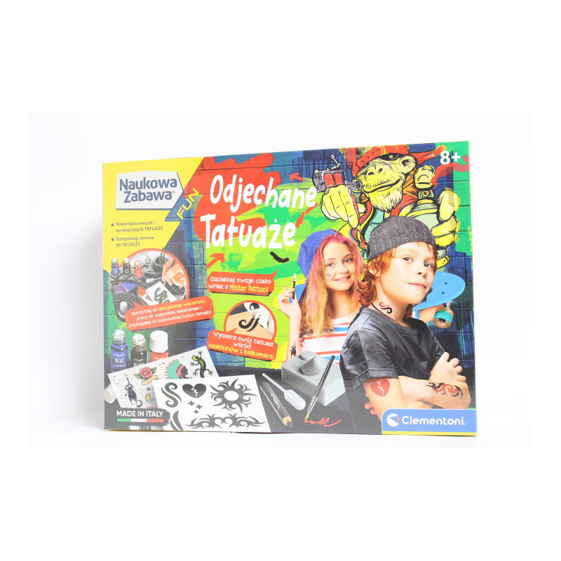 CLE Naukowa zabawa Odjechane tatuaże 50721