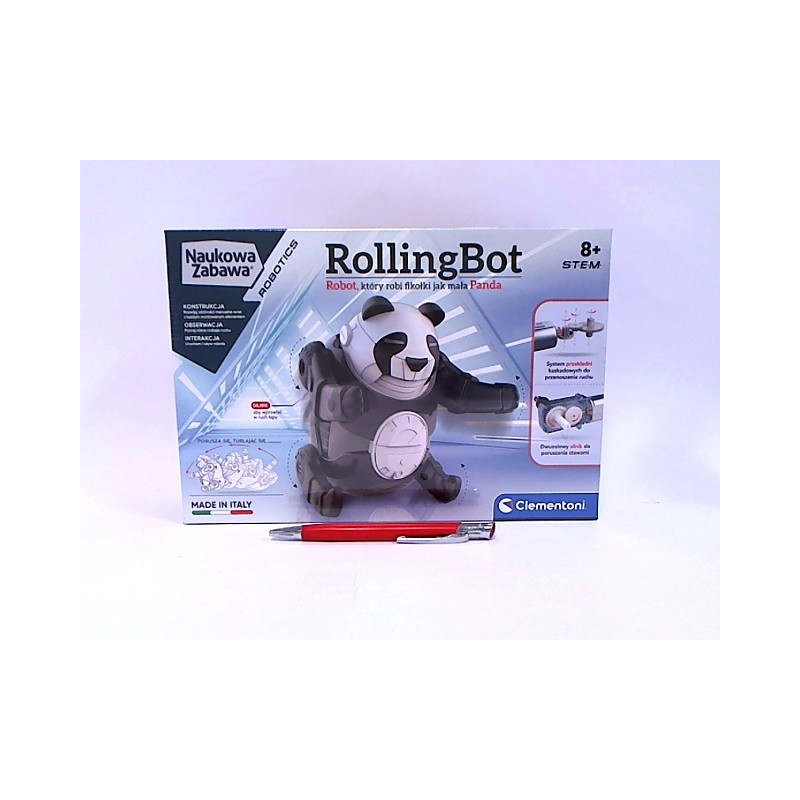 CLE Naukowa zabawa Roboty RollingBot 50684