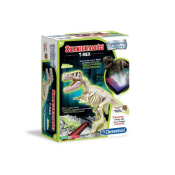 CLE Naukowa zabawa Skamien.T-Rex fluo 60889