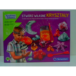 CLE Naukowa zabawa Stwórz własne kryształy 50069