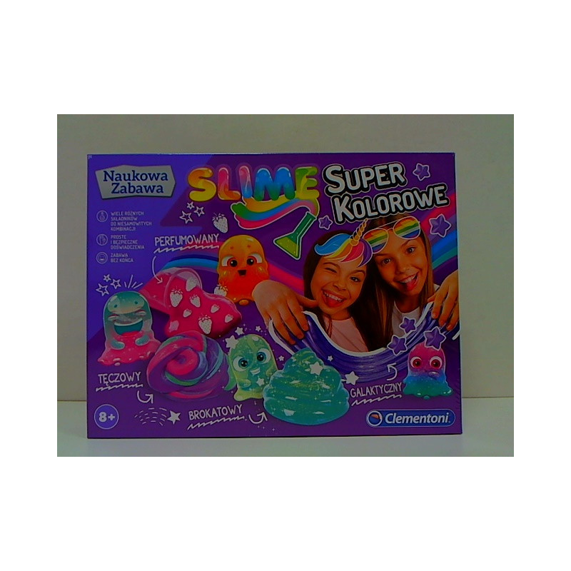 CLE Naukowa zabawa Super kolorowe Slime 50636