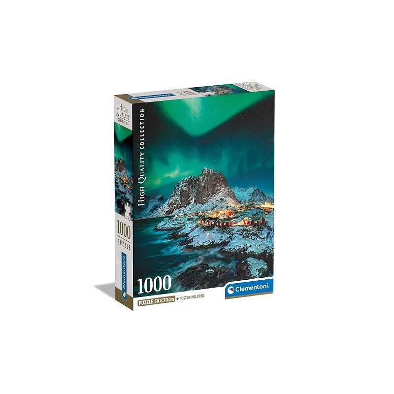 CLE puzzle 1000 Compact Lofoten Islandis 39775
