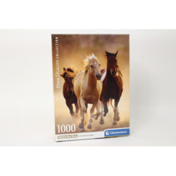 CLE puzzle 1000 Compact Running Horses 39771