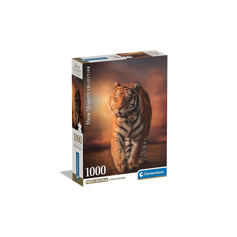 CLE puzzle 1000 Compact Tiger 39773