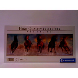 CLE puzzle 1000 Panorama HQ Horses 39607