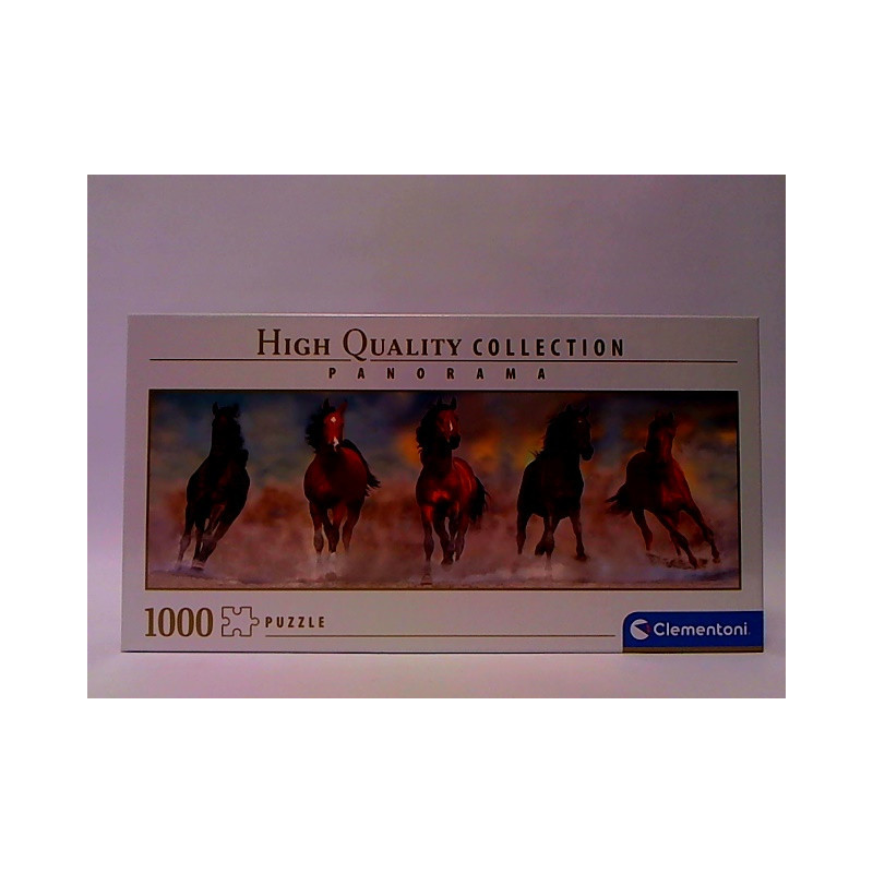 CLE puzzle 1000 Panorama HQ Horses 39607