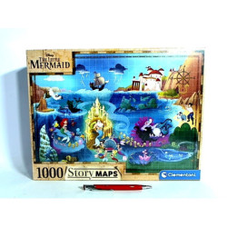 CLE puzzle 1000 StoryMaps Mała Syrenka 39664