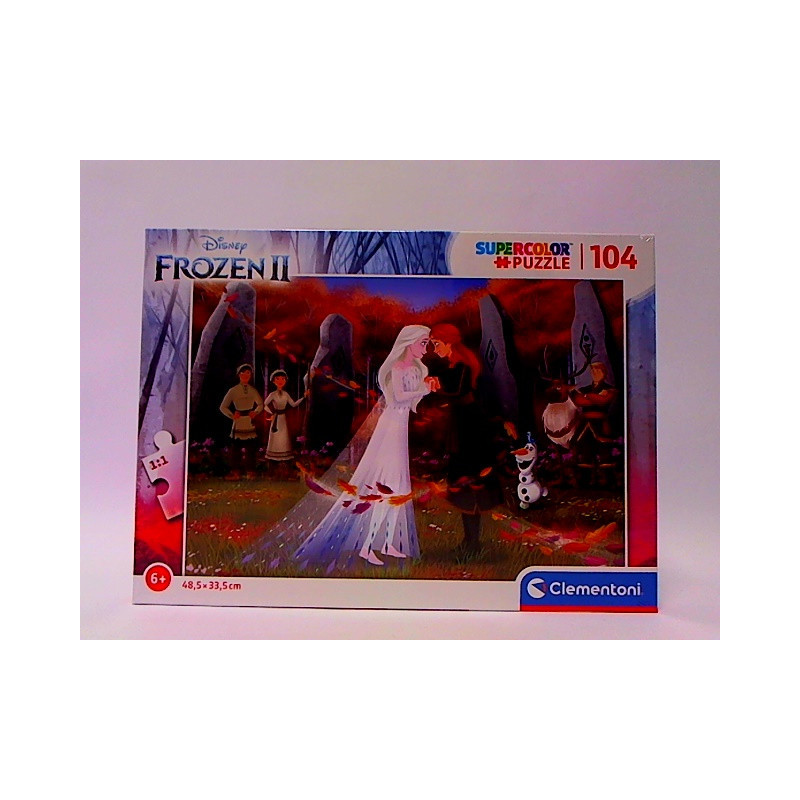 CLE puzzle 104 SuperKolor Frozen2 25719