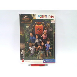 CLE puzzle 104 SuperKolor Jurassic World 27544