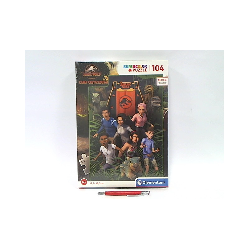 CLE puzzle 104 SuperKolor Jurassic World 27544