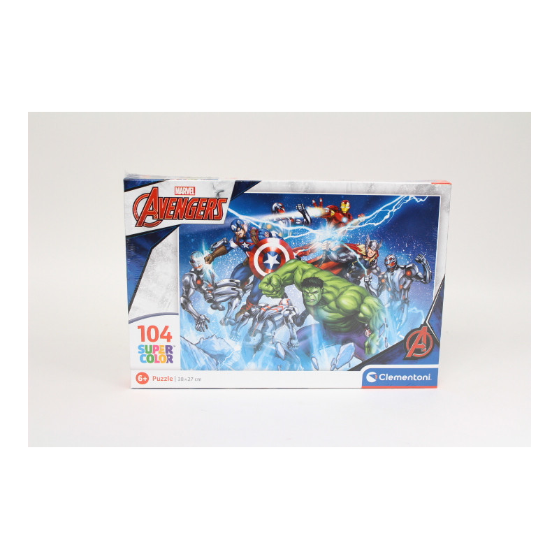 CLE puzzle 104 SuperKolor Marvel Avengers 25744