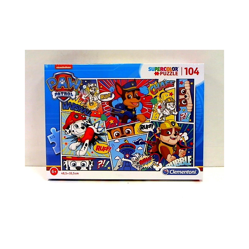 CLE puzzle 104 SuperKolor Psi Patrol 27261