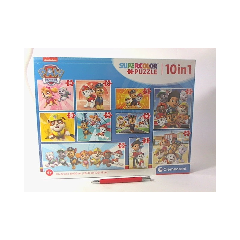 CLE puzzle 10w1 SuperKolor Psi Patrol 20270