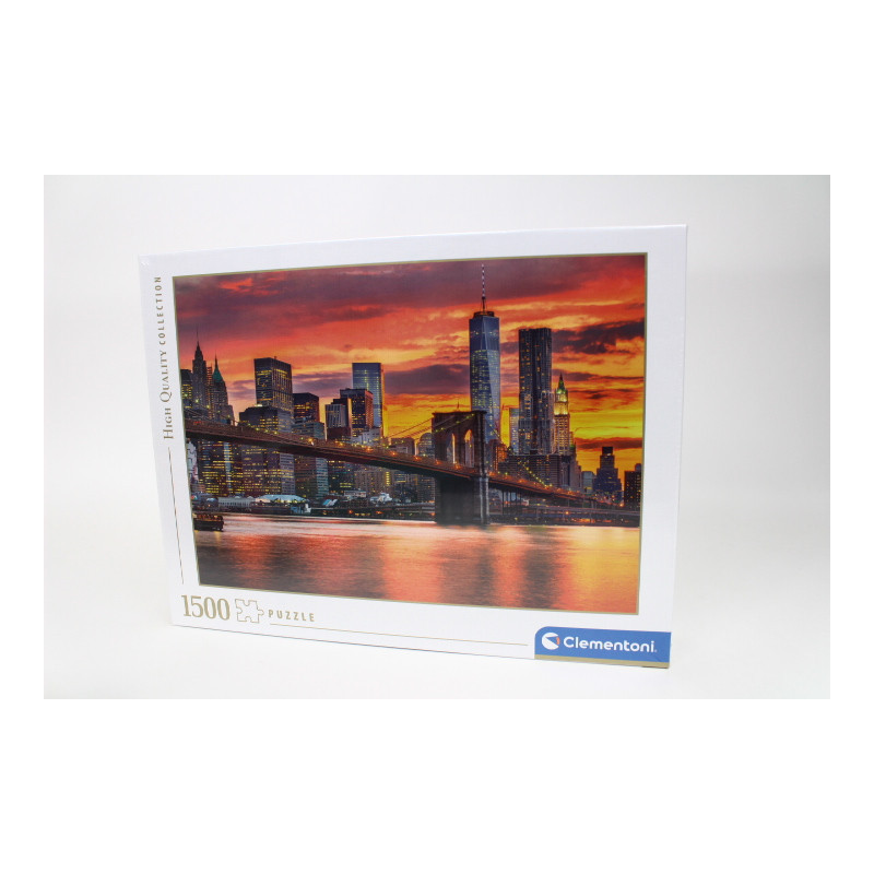 CLE puzzle 1500 HQ East River at dusk 31693