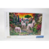 CLE puzzle 2000 HQ Classical Garden Unicorns 32575
