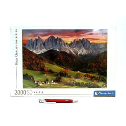 CLE puzzle 2000 HQ Val di Funes 32570