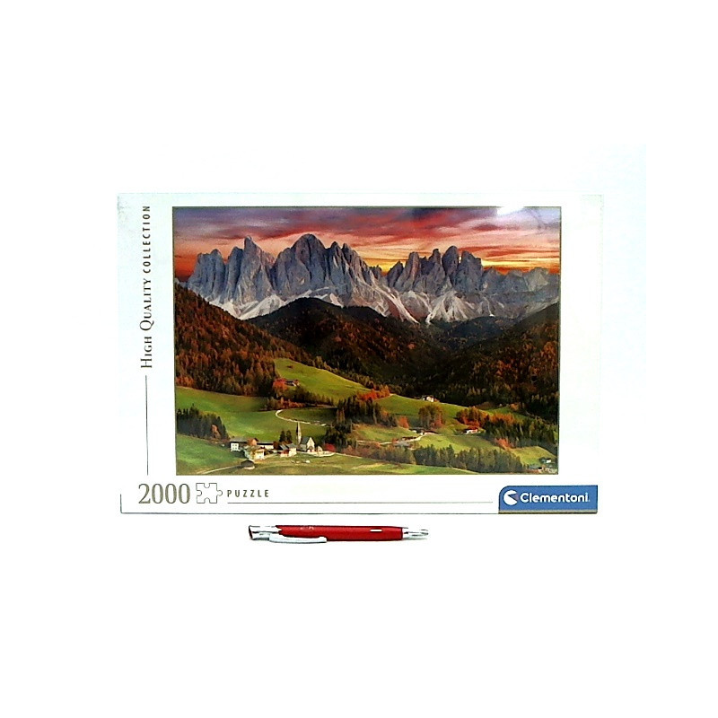 CLE puzzle 2000 HQ Val di Funes 32570