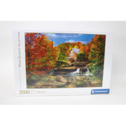 CLE puzzle 2000 HQC Glade Creek Grist Mill 32574