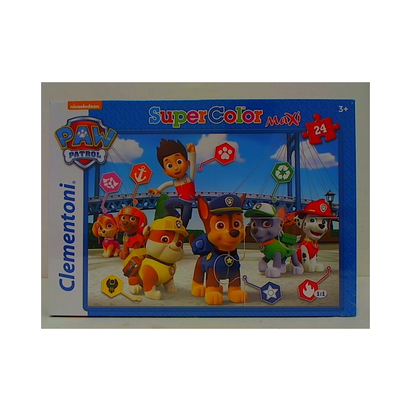 CLE puzzle 24 maxi SuperKolor PsiPatrol3 24049
