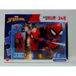 CLE puzzle 24 maxi SuperKolor Spiderman 28507
