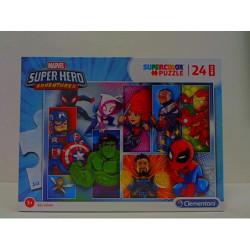 CLE puzzle 24 maxi SuperKolor Superhero 24208
