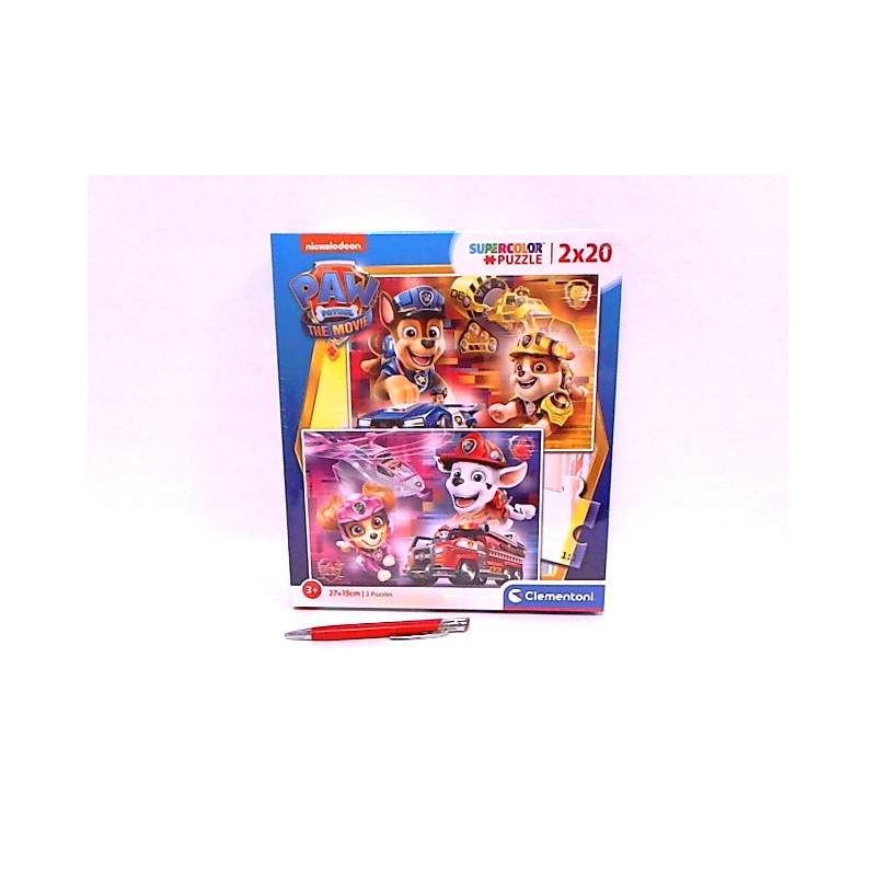 CLE puzzle 2x20 SuperKolor Psi Patrol 24786