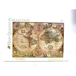 CLE puzzle 3000 HQ Old map 33531