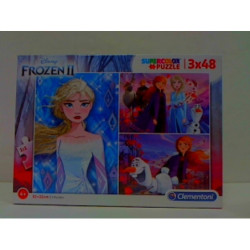 CLE puzzle 3x48 SuperKolor Frozen 2 25240