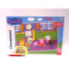 CLE puzzle 40 podłogowe SuperKolor Peppa Pig 25458