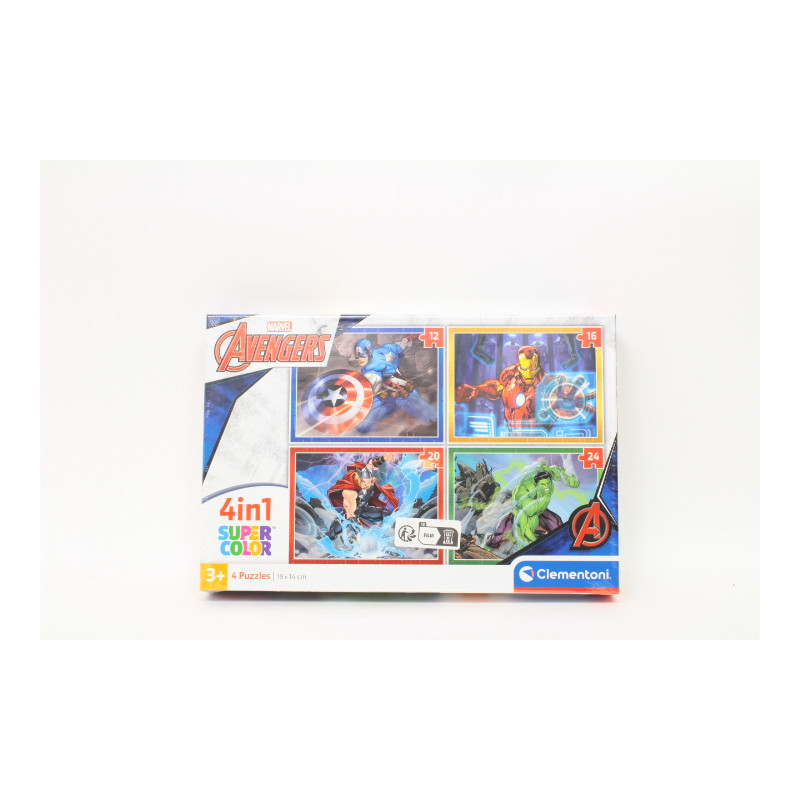 CLE puzzle 4w1 Marvel Avengers 21525