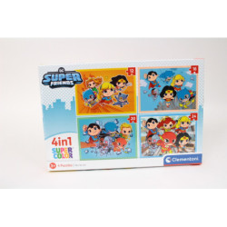 CLE puzzle 4w1 SuperKolor DC Superfriends 21520