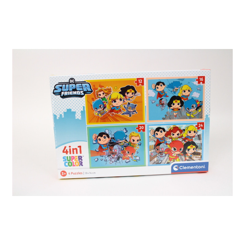 CLE puzzle 4w1 SuperKolor DC Superfriends 21520