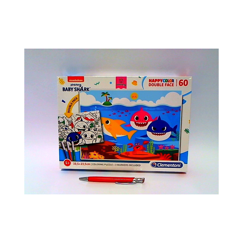 CLE puzzle 60 HappyColor Baby Shark 26093