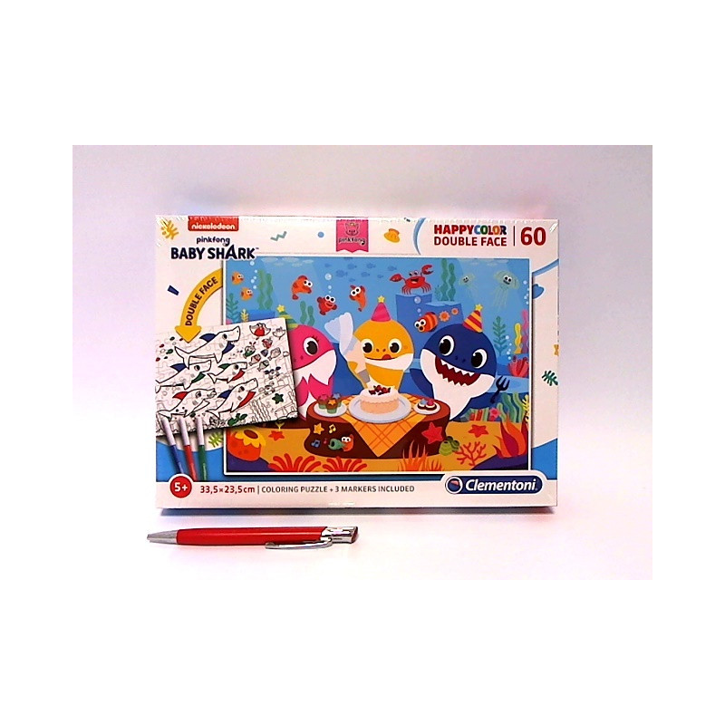 CLE puzzle 60 HappyColor Baby Shark 26095