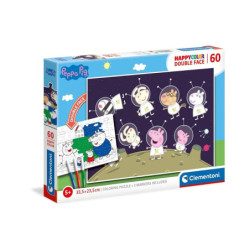CLE puzzle 60 HappyColor Peppa Pig 26096